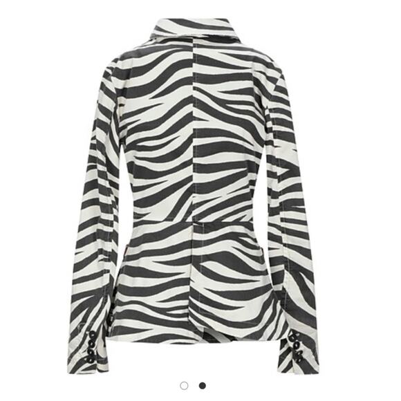 Bazar Deluxe, Zebra Print Blazer, NWT, Size 40 - Picture 2 of 5